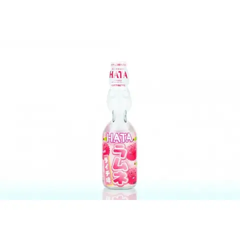 Hata Lychee Ramune Carbonated Drink 200ml