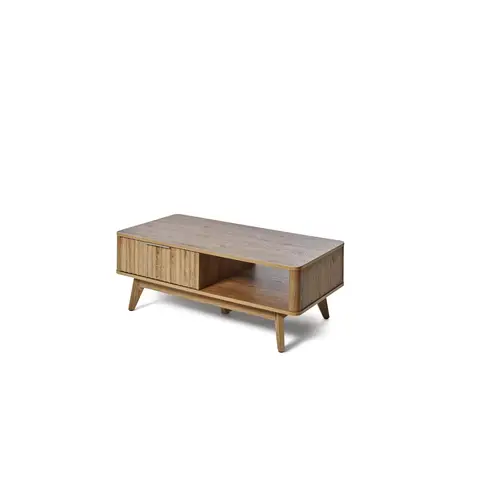 jahnke Couchtisch WAVE COFFEE SK Montana Eiche