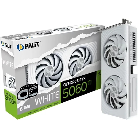 Palit GeForce NVIDIA RTX 5060Ti Weiß OC 8GB GDDR7