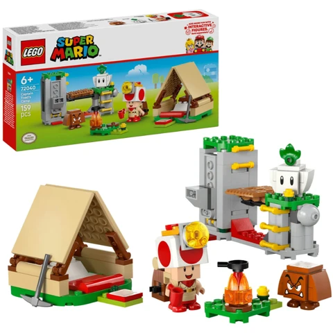 LEGO Toad-baas' kampeerplaats