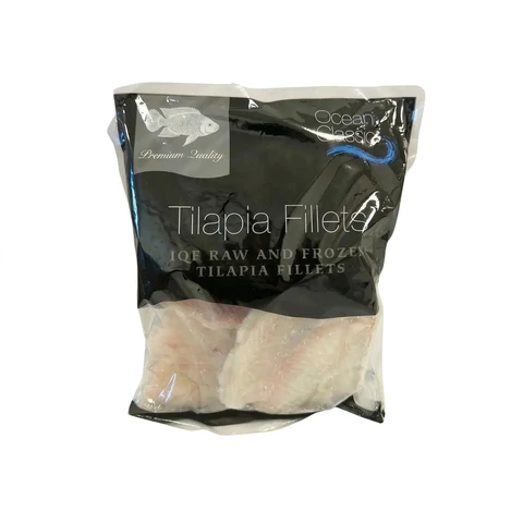 OCEAN CLASSIC Tilapia IQF Fillets (800g net) 1kg
