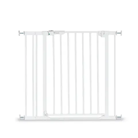 Hauck Safety Gate with Extension Clear Step Autoclose 2 Set + 9 cm - White