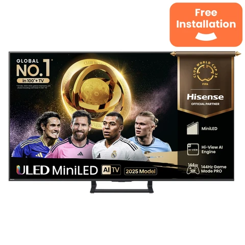 Hisense 50"E8Q Mini LED 4K HDR Smart VIDAA OS TV-50E8QTUK