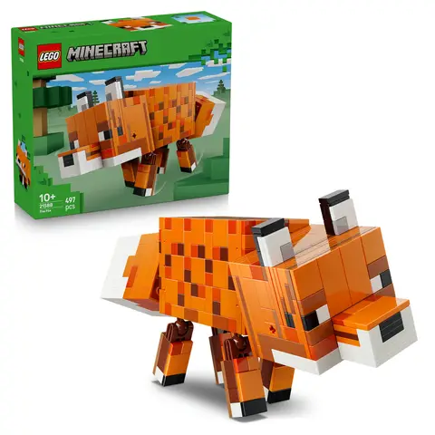 LEGO Minecraft 21588 Le Renard Pack de 497