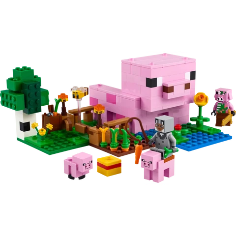 LEGO Minecraft 21268 Het Huis van het Biggetje Bouwset