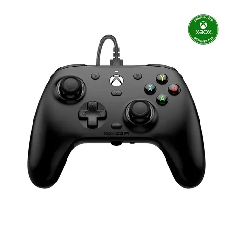 GameSir G7 HE kabelgebundener Controller mit Hall-Effekt-Sticks, schwarz, offiziell lizenziert für Xbox Series X|S, Xbox One, Windows 10|11 und PC