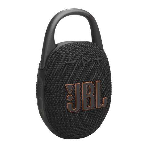 JBL Clip 5 Portable Bluetooth Speaker – Black