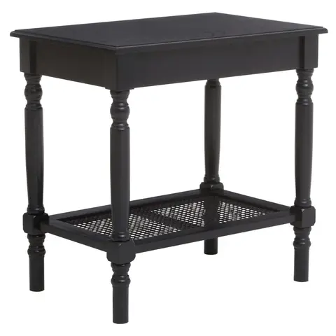 Interiors by Premier Side Table Heritage Square Black