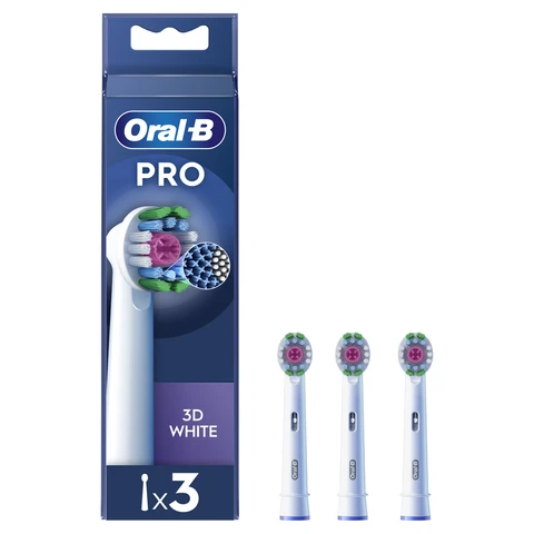 Oral B Brossettes 3D White x3