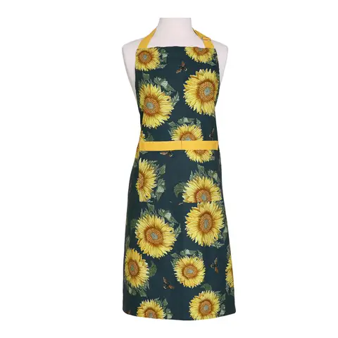 RHS by Dexam Apron Sunflower Navy/Yellow
