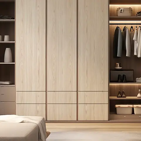 Murgall Selbstklebendes Tapet in hellem Honig-Kiefernton 60 x 508 cm, 1 Rolle