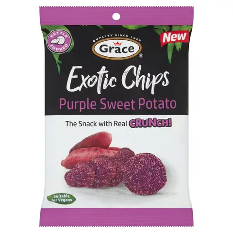 Grace Exotic Chips - Sweet Potato 75g
