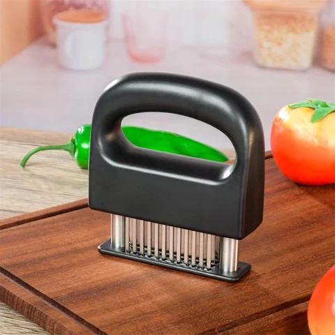 Huacan meat slicer, steak tenderizer, broken tendons, meat floss needle, kitchen tool
