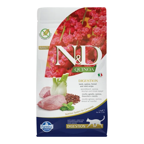 Farmina N&D Quinoa Katzenfutter Verdauung Lamm 1,5 kg
