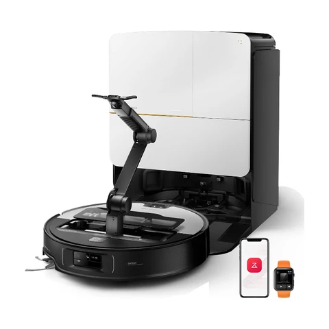 Roborock Saros Z70 met bijvul- en afvoersysteem, Zwart, SZ70R52-00, 8.01.1463