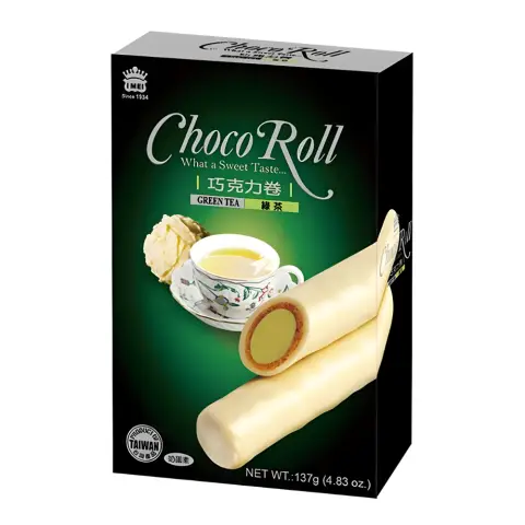 IMEI Choco Roll - Green Tea 義美巧克力卷-綠茶137g