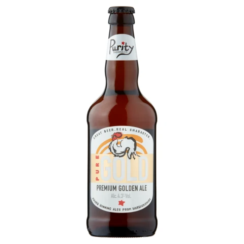 Purity Brewing Co. Pure Gold Premium Golden Ale 500ml