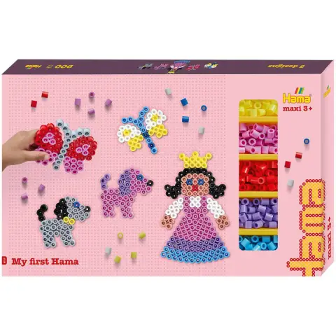 Hama Maxi Giant Gift Box with 900 Beads and 3 Pegboards