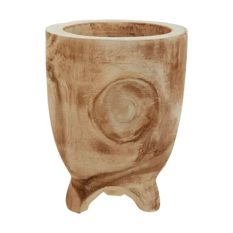 Arlo Small Natural Wooden Planter