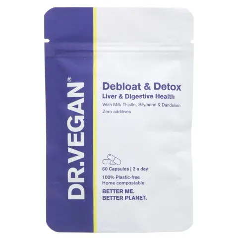 DR VEGAN - Debloat & Detox - Liver & Digestive Health - 60 CAPS