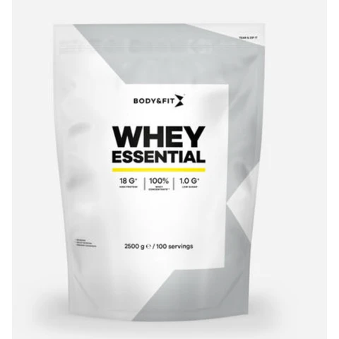 Body&Fit Whey Essential Strawberry 2.5 kg (100 shakes)