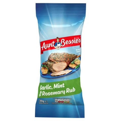Aunt Bessies Roast Lamb With Garlic Rosemary & Mint Rub 30g