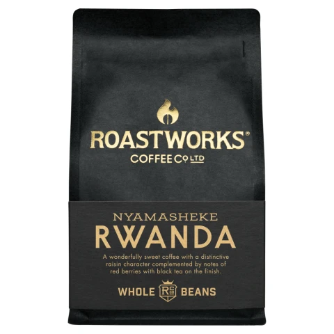Roastworks Coffee Co. - Rwanda Whole Bean Coffee - 6 x 200g