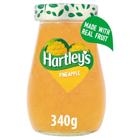 Hartley's Best Pineapple Jam 340G