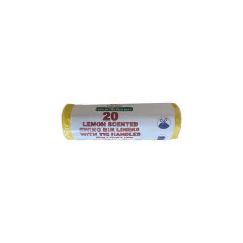 Swing Bin Liner Lemon (Royal Markets)