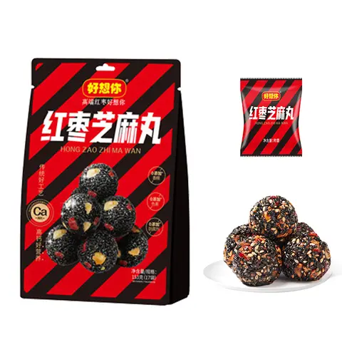 Haoxiangni Red Dates and Black Sesame Balls 153g