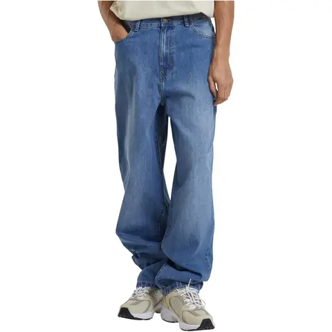 Urban Classics 90‘s Jeans Straight Fit middeepblue Größe 34