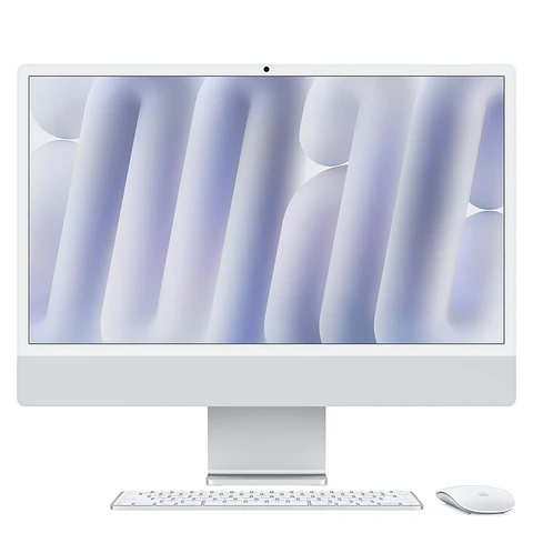 Apple iMac 24″ (Écran Retina 4.5K) – Puce M4 / 16 Go RAM / 256 Go SSD – Argent