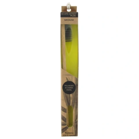 GIFRER Bicare Plus - Brosse à Dents Souple Charbon - 1 Unité