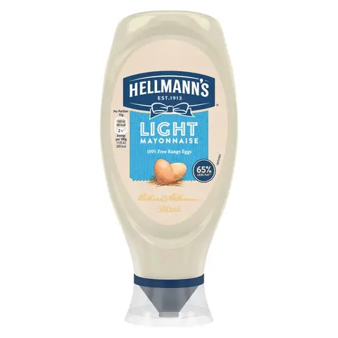 Hellmann's Light Mayonnaise 580ml