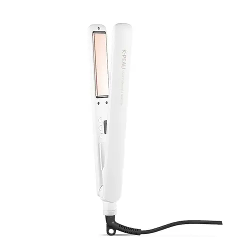 K·SKIN KD280 Lisseur/Fer à lisser, Soin des cheveux aux 20 millions d'ions négatifs + Chauffage rapide en 30 secondes, Neuf réglages de température de 120 à 200℃, Conception polyvalente pour boucles et lissage