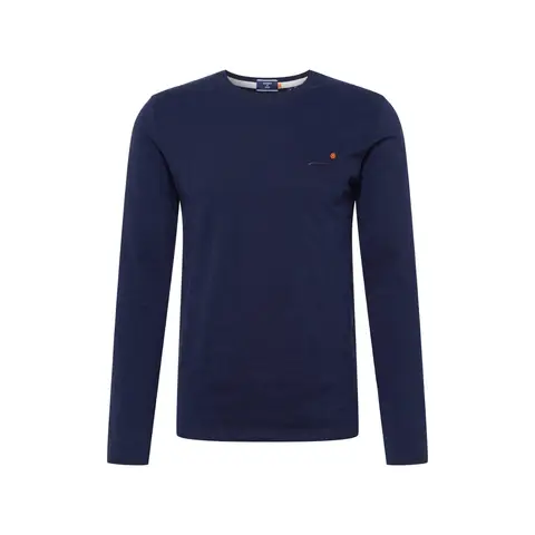 SUPERDRY Heren T-Shirt TEE LS OL VINTAGE SUPERDRY Donkerblauw Maat L