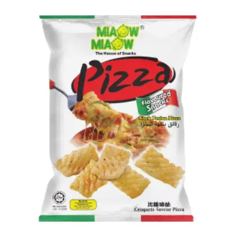 Miaow Miaow Pizza Flavored Snacks 50g