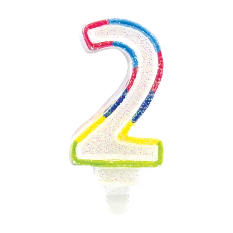 CLAIREFONTAINE  Bougie Chiffre 2