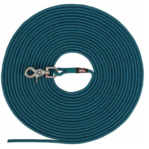 Jollypaw van Trixie, ronde slijn in petrol, 20 meter