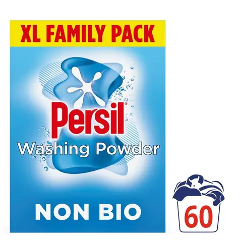 Persil Non Bio XL Family Pack 60 Washes 3.0kg