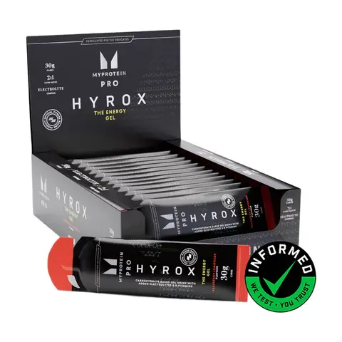 MyProtein THE Energy Gel Raspberry Lemonade Flavour - 20 x 70g