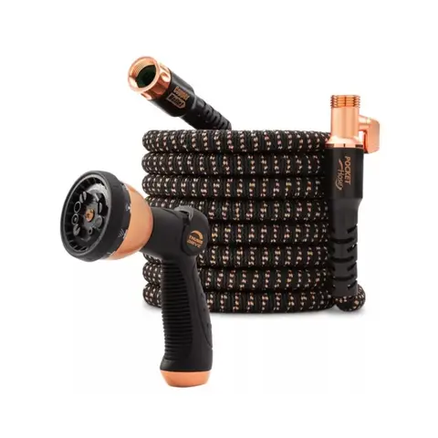 Pocket Hose Copper Bullet Expanding Hosepipe  75ft