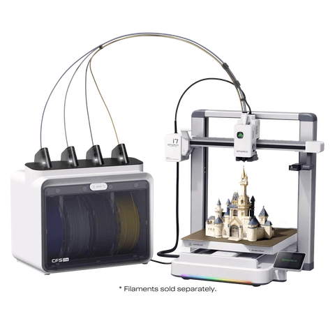 Creality Sparkxi7 Color Combo 3D Printer, supports 4-color printing, 260 × 260 × 255 mm