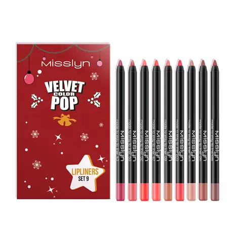 MISSLYN Velvet Color Pop Lipliner-Set 1 