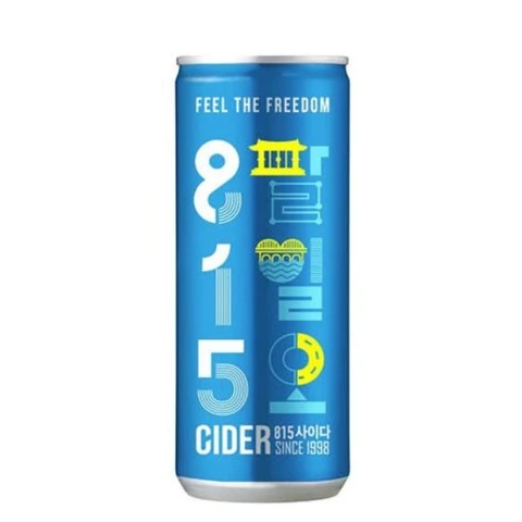Woongjin 815 Cider 사이다 (CAN) 250ml