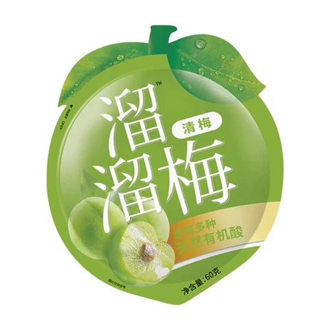 Liu Liu Süß-saure grüne Pflaume 60g