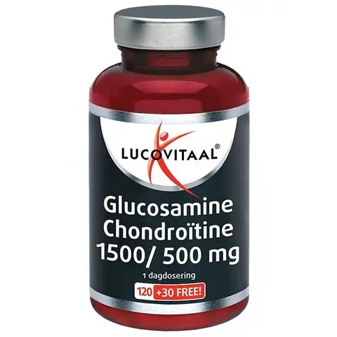 Lucovitaal Glucosamine Chondroïtine 1500/500mg - 150 tabletten