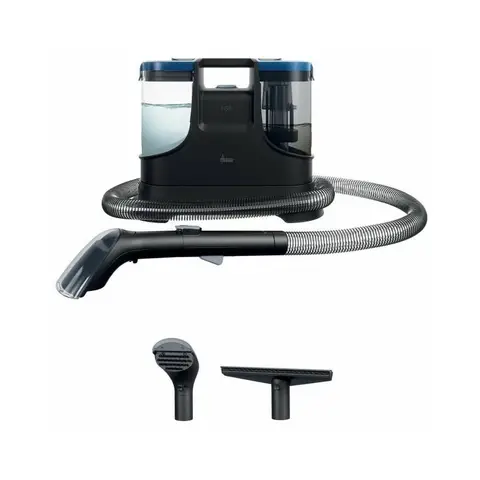 Hoover | HS500 Spot Cleaner Wash & Dry, Alles-in-één ontwerp (spuiten, borstelen & zuigen), Verwijderbare watertanks (Schoon water = 1,5L | Vuil water = 0,8L), Werkbereik 6,5m, Verschillende oppervlakken (bank, tapijt, kleed, bekleding, auto-interieur, dierenmand, glas, raam & spiegel), AutoClean (HS500)