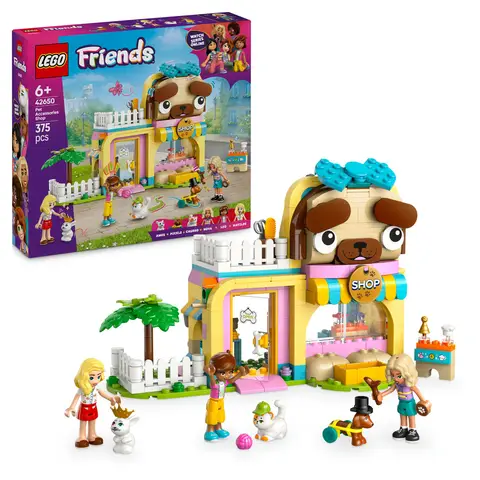 LEGO Friends 42650 Ensemble de Construction Boutique d'Accessoires pour Animaux