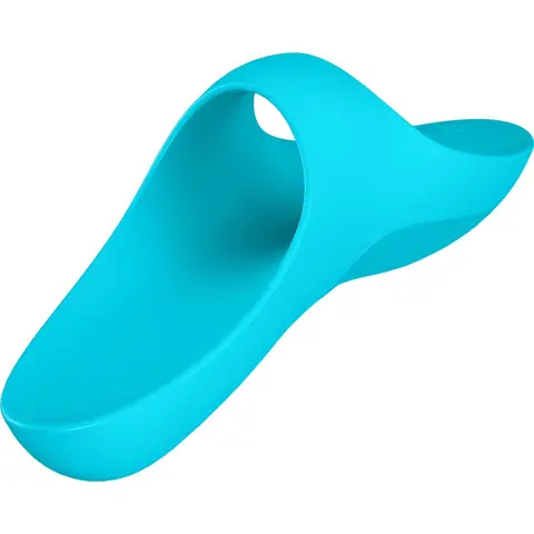 Satisfyer Teaser Vingertop Vibrator | Vrouwelijke Vibrator | 12 Trillingspatronen | Waterdicht (IPX7) | Oplaadbaar | Silicone Seksspeeltje | 12 cm | Blauwgroen